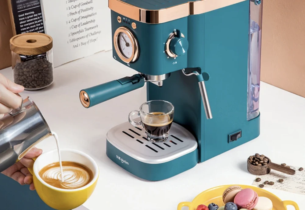 best espresso machine with water line